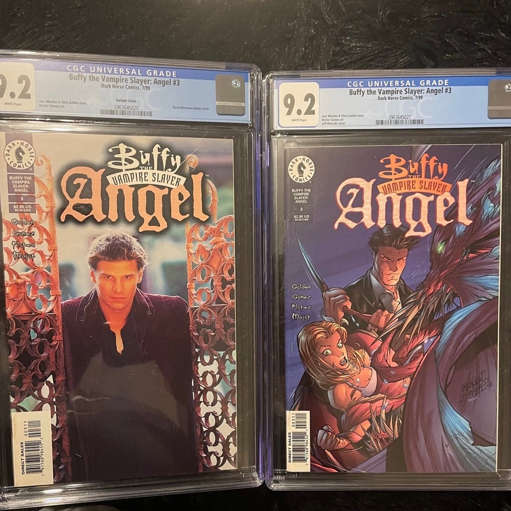 BUFFY THE VAMPIRE SLAYER: ANGEL Lot (3)